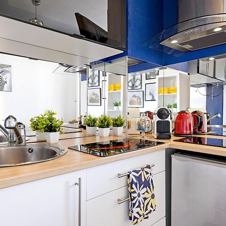 Center - Balcony Quiet - Air Conditioner - Kitchen - Wifi - Tram 尼斯 外观 照片