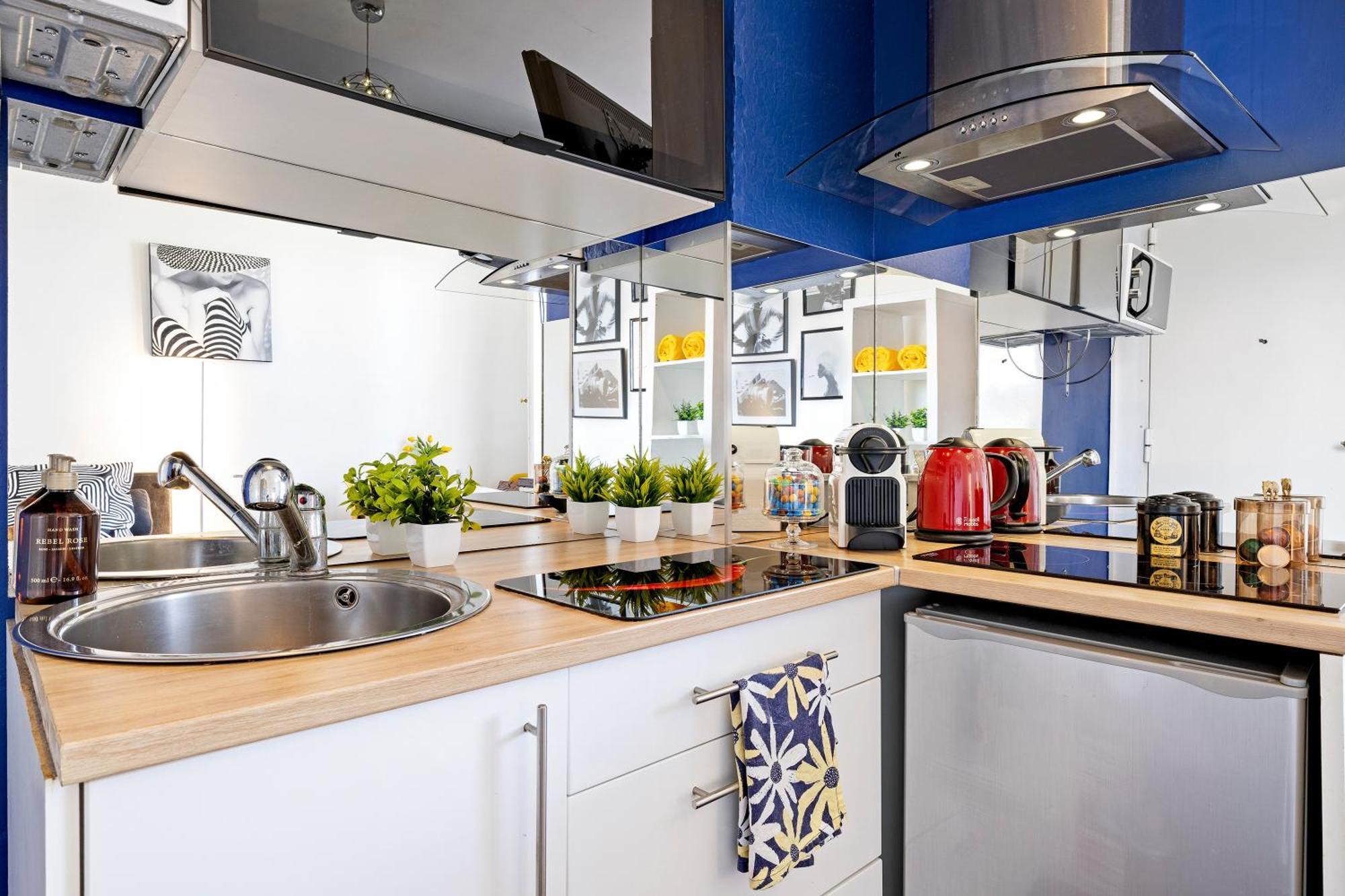 Center - Balcony Quiet - Air Conditioner - Kitchen - Wifi - Tram 尼斯 外观 照片